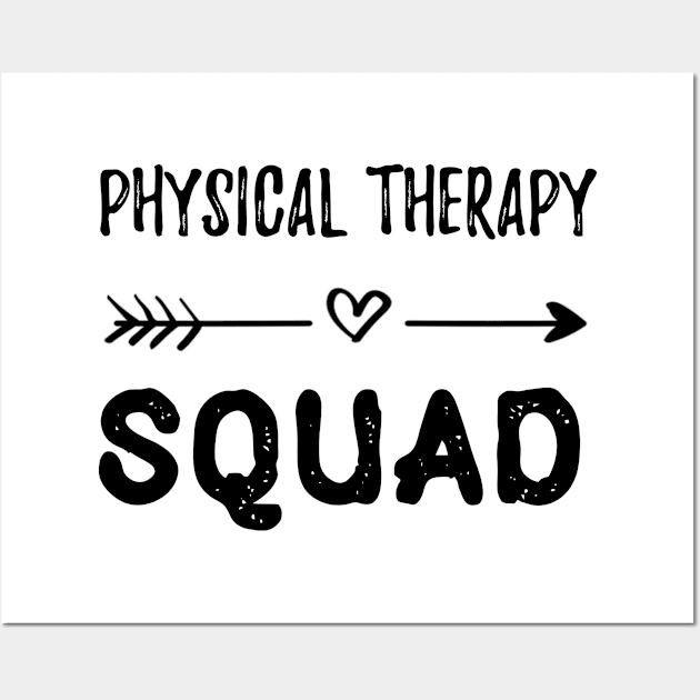 physical therapy squad Wall Art by IndigoPine